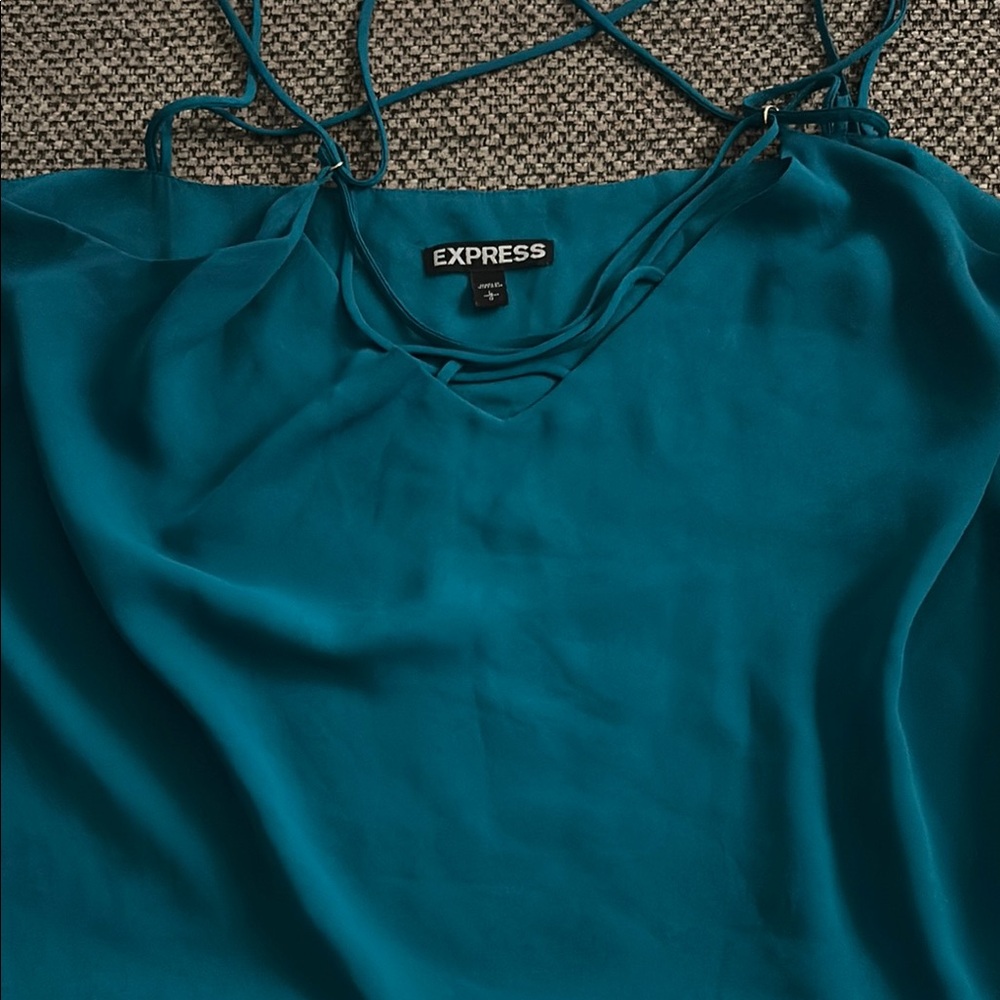 Express Teal Camisole Blouse